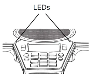 Aura Professional CP 3010 Conference Phone - LEDs