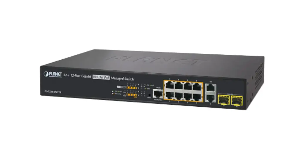 Planet Gs-5220-8p2t2s L2+ Gigabit Ethernet Switch User Guide