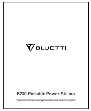 BLUETTI B230 Portable Power Station - Category 2
