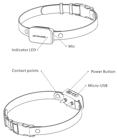 Shenzhen Furrykid Technology T1SPRO Smart Training Collar-Diagram