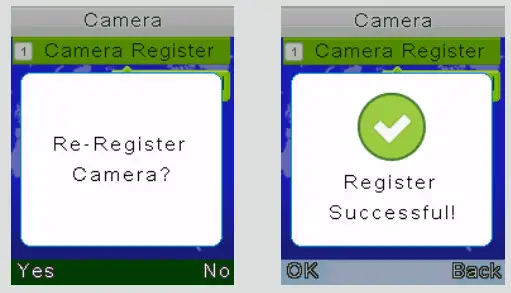 TYIYEWH VB605 Digital Video Baby Monitor - Camera Registration