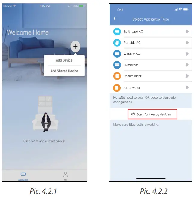 ROTENSO EU-SK105 US SK105 NetHome Plus for Multi Split Aquami - app 1