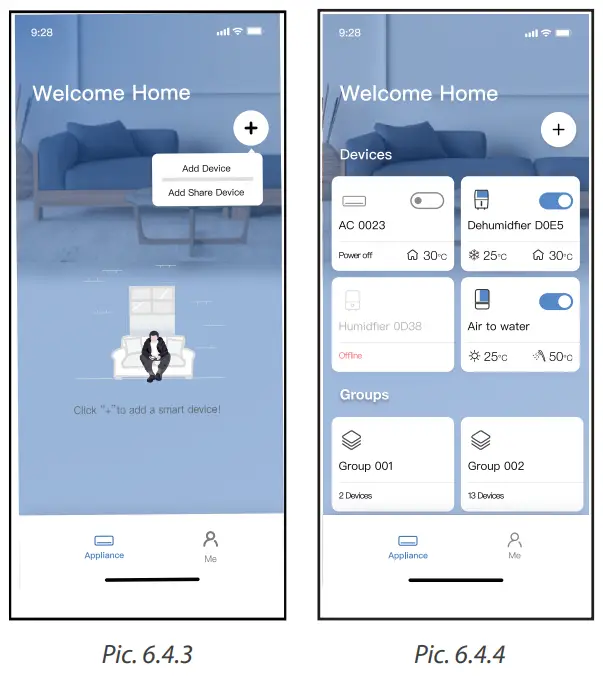 ROTENSO EU-SK105 US SK105 NetHome Plus for Multi Split Aquami - app 16