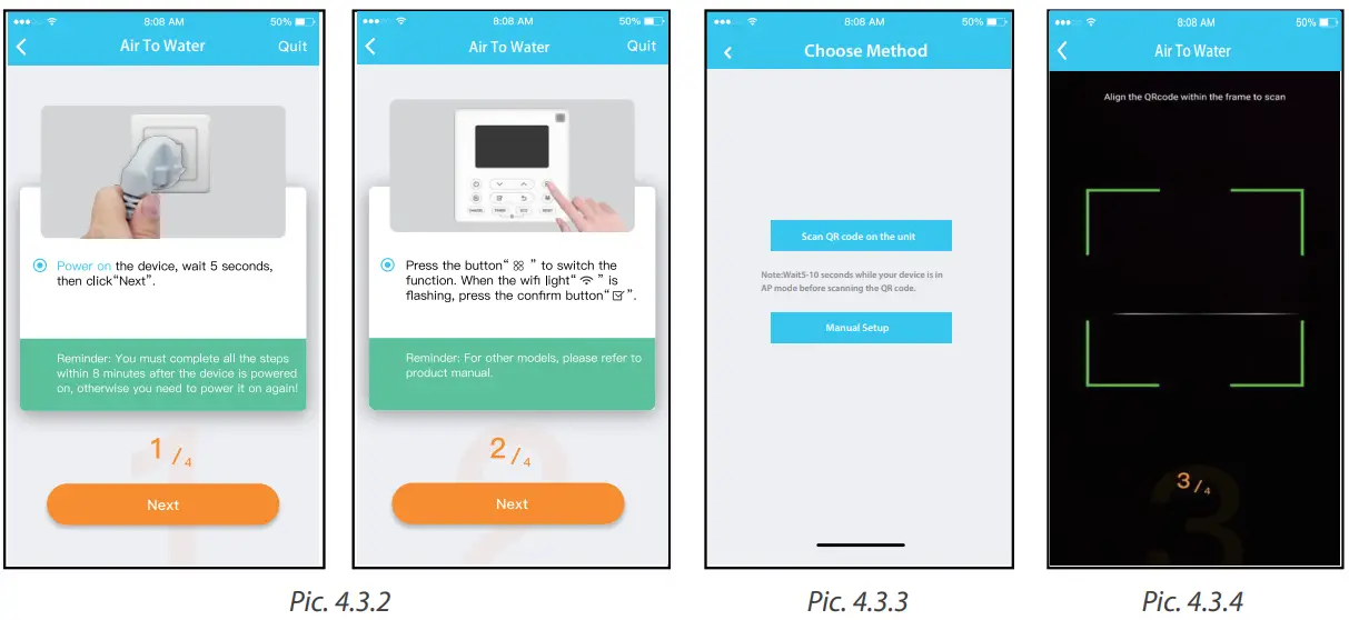 ROTENSO EU-SK105 US SK105 NetHome Plus for Multi Split Aquami - app 5
