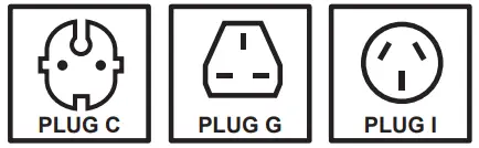 Schneider Electric SPI1224 Automatic Battery Charger - Plug types