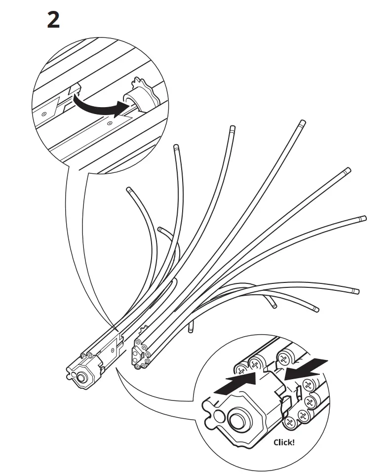 IKEA HOVNAS Chrome Table Lamp fig3