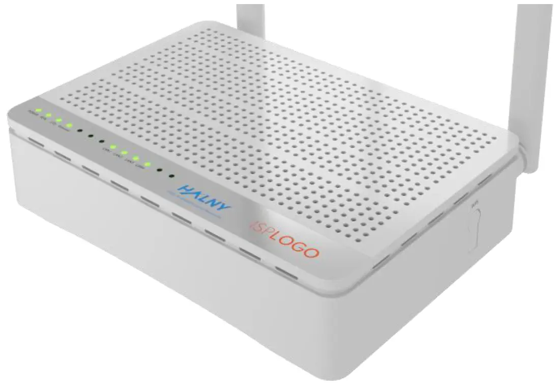 Gpon Ont Halny Hl-4gmv - Front Panel