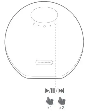 HARMAN Onyx Studio 5 Portable Bluetooth Speaker - Music Control