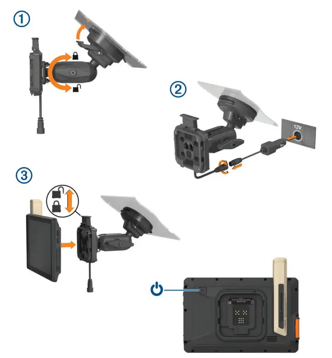 GARMIN 010 02508 10 Tread Overland Edition 8 Inch All Terrain SAT NAV-fig2