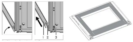 JOCEL JFE014511 Built-In Oven - pulling