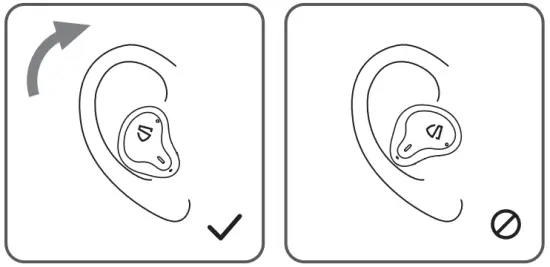 soundsoul DD013 Bluetooth Headset- Wearing