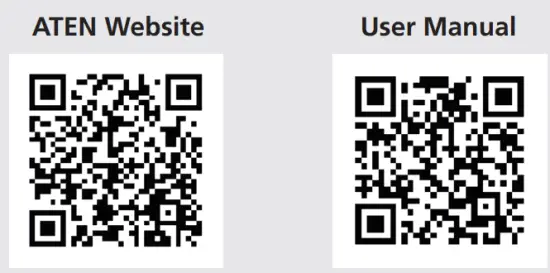 ATEN VK330 10 1 Inch Touch Panel - QR