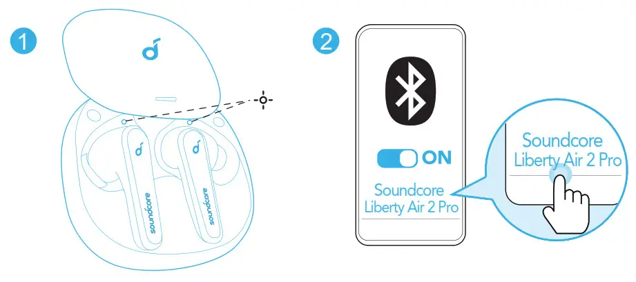 soundcore Liberty Air 2 Pro Bluetooth Pairing
