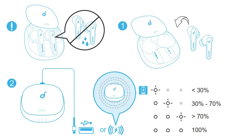 soundcore Liberty Air 2 Pro Charging