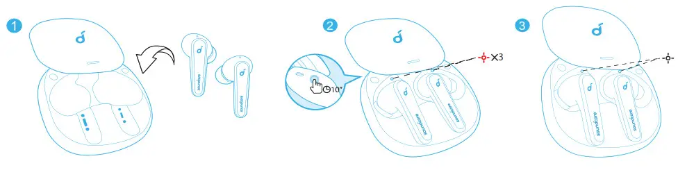 soundcore Liberty Air 2 Pro Reset
