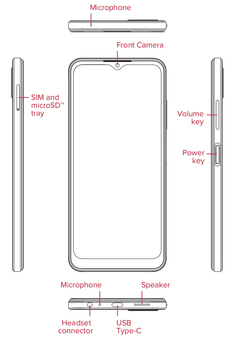 boost mobile Celero 5G Smart Phone - PARTS