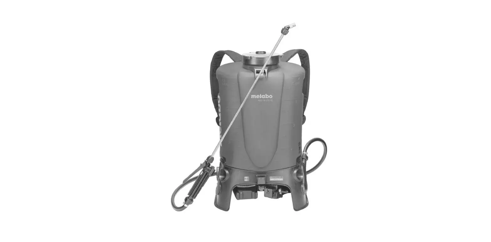 Metabo Rsg 18 Ltx 15 Cordless Backpack Sprayer Instructions