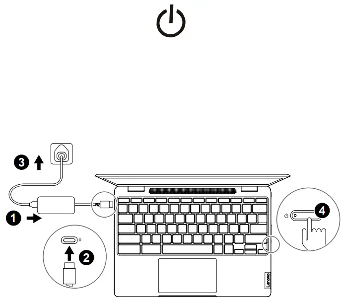 Lenovo 82BB000HUK IdeaPad Flex 3i Chromebook Laptop - parts 2