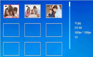 QPIX PF1005 Digital Photo Frame - FIG 21