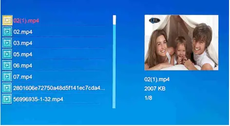 QPIX PF1005 Digital Photo Frame - FIG 23