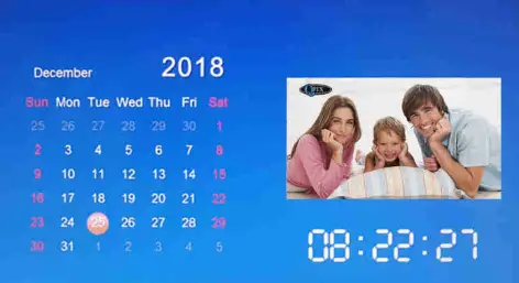 QPIX PF1005 Digital Photo Frame - FIG 24