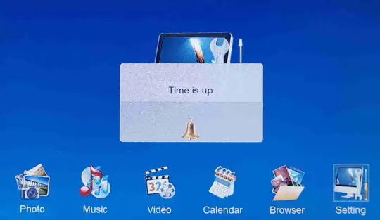 QPIX PF1005 Digital Photo Frame - FIG 25