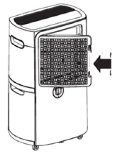 cleaning the air filter 4