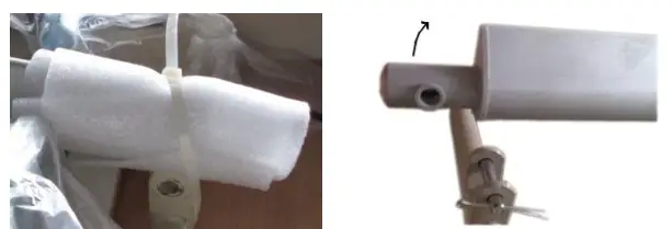 SIERRA SC 3000 Standard Electric Lift Massage Table Flat - ATTACH THE ELECTRIC MOTOR 1