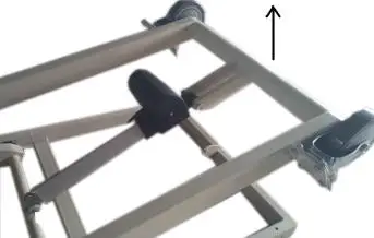 SIERRA SC 3000 Standard Electric Lift Massage Table Flat - ATTACH THE ELECTRIC MOTOR 3