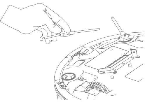 Installation of Side Brushes