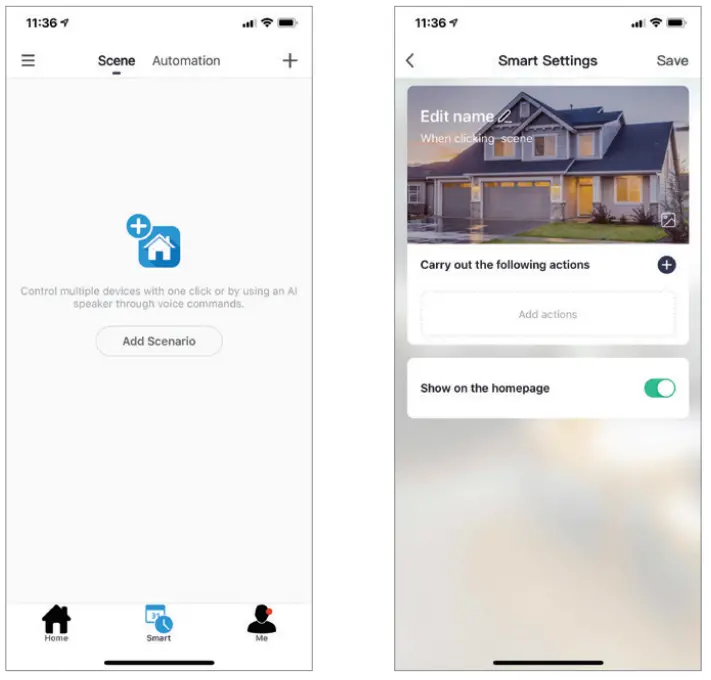 Brookstone Z52NAS Smart Water Sensor app 4