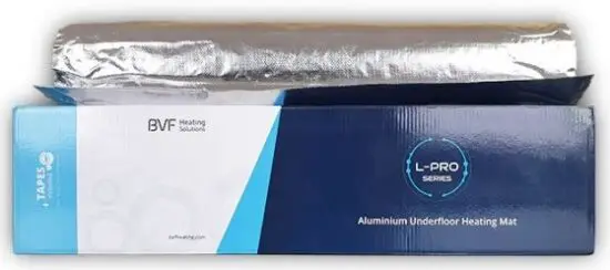 BVF Heating Solutions L-PRO 100 Series Alu Heating Mat