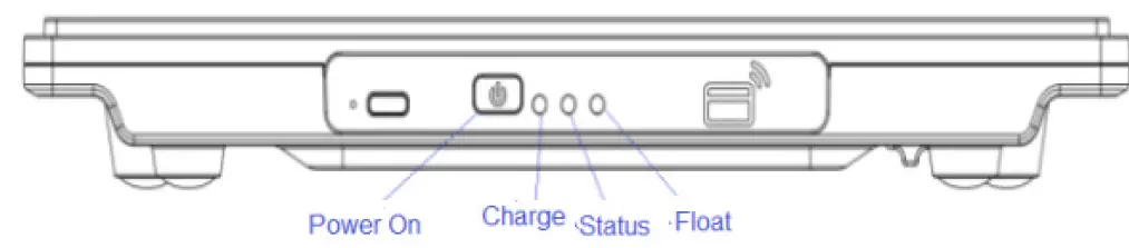 myndar MTRAY-F1 MB-BW smart tray with Bluetooth and WiFi FIG 2