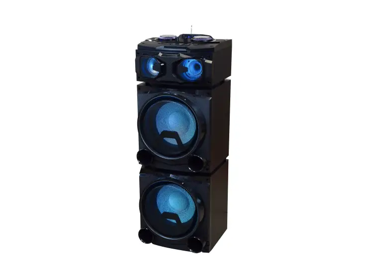 Britelite Enterprises Hc-1202f High Quality Double 12 Inch Trolley Party Speaker Instruction Manual