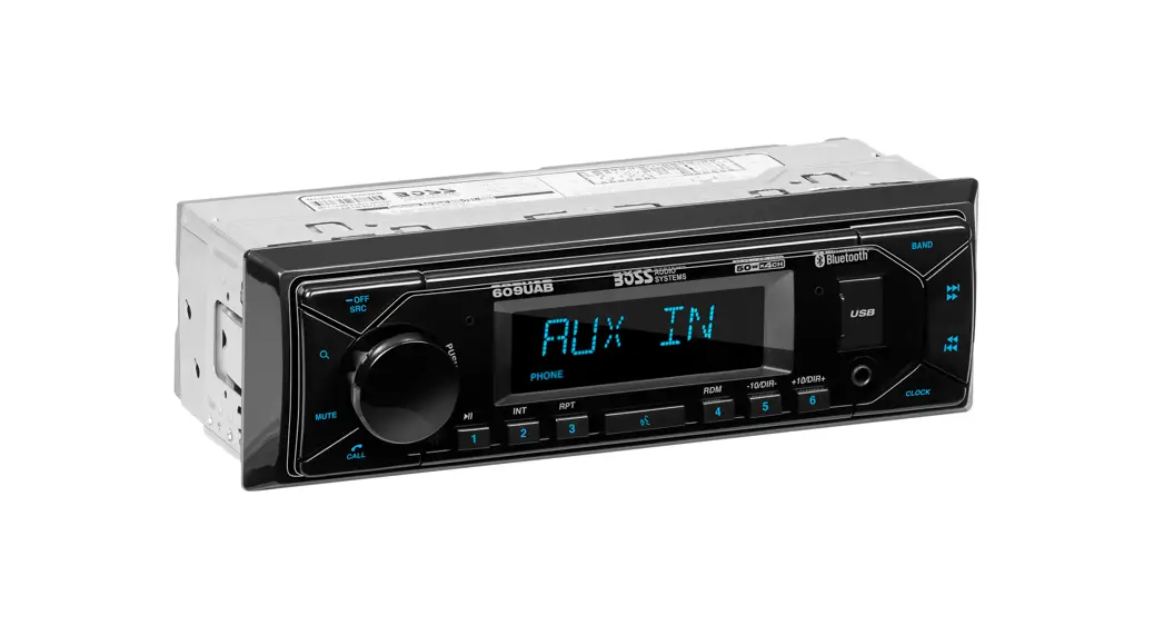Boss Audio 609uab 200w Bluetooth Single Din Mp3 Compatible Digital Media Am Or Fm Receiver User Manual Boss Audio 609uab 200w Bluetooth Single Din Mp3 Compatible Digital Media Am Or Fm Receiver User Manual