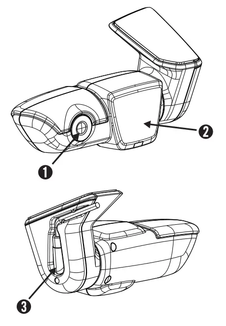 Audi 4G0 063 511 G Universal Traffic Recorder - Heckkamera