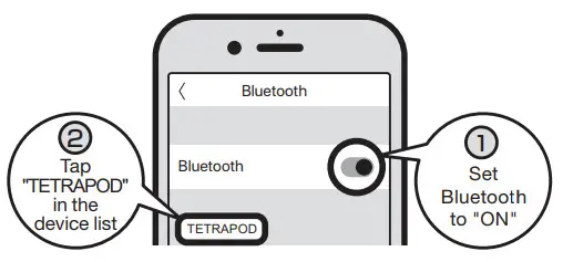 ELECOM SP ELB001C Wireless Tetrapod Bluetooth Portable Speaker - figure 4