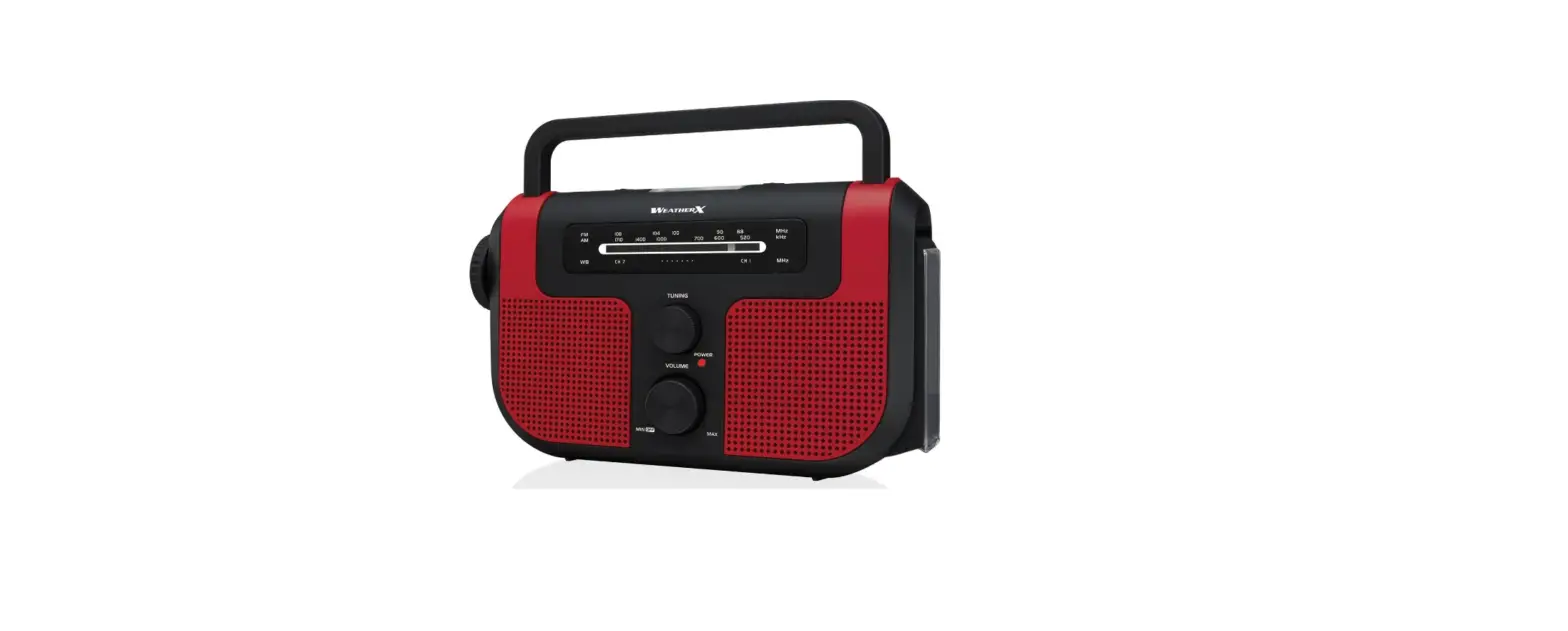 Weather X Wr383r Am/fm/weather Radio With Flashlight-user Guide Weather X Wr383r Am/fm/weather Radio With Flashlight-user Guide