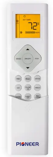 Pioneer RG10A4 Infrared Wireless Multi-Function Remote Controller