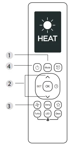 HEAT Mode Operation