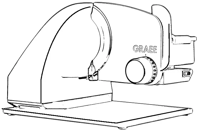 GRAEF Food Slicer Master M80 - Master