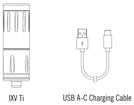 OLIGHT iXV Ti Rechargeable LED Key Chain Light - FIG