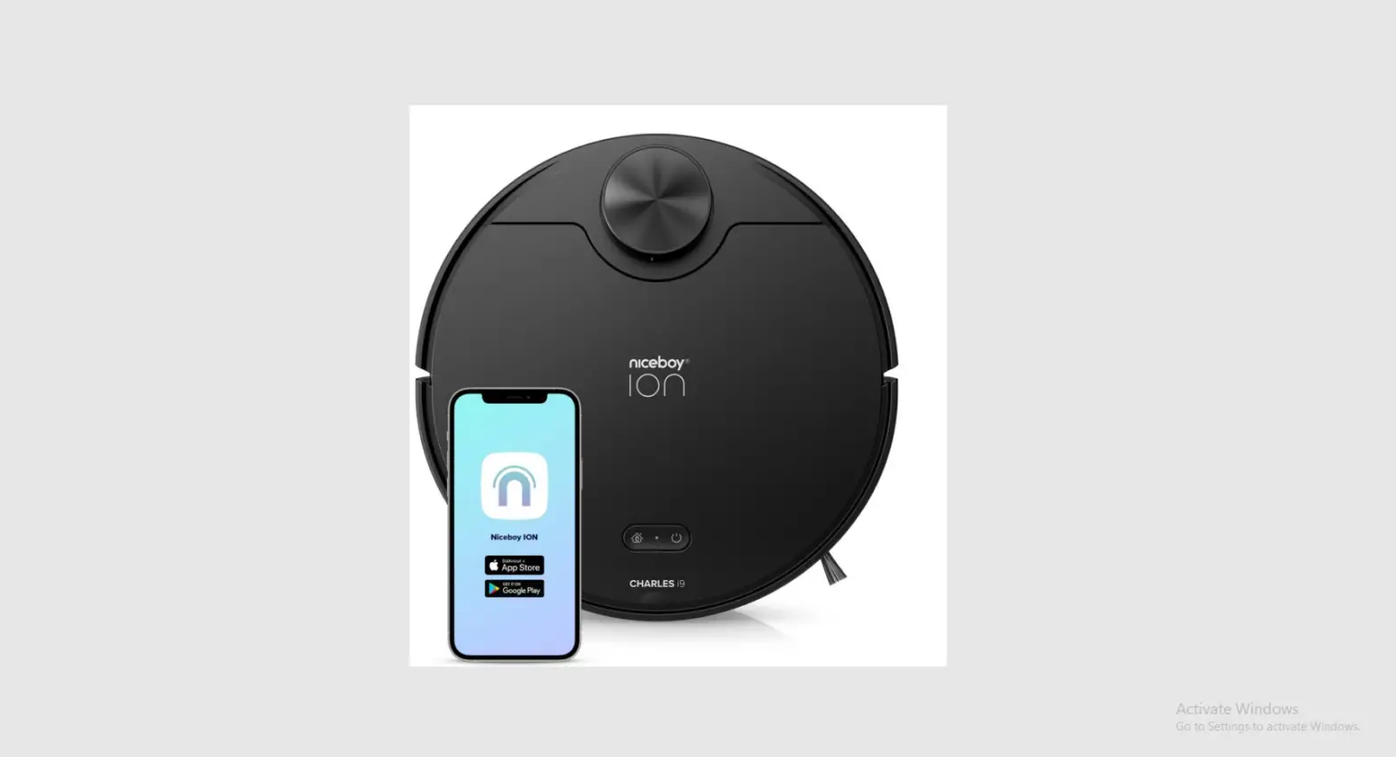 Niceboy Ion Charles I9 Robotic Vacuum Cleaner User Manual