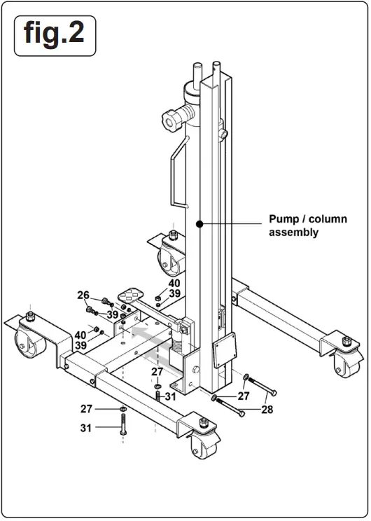 SEALEY-WD80-80Kg-Wheel-Removal-or-Lifte-Trolley-with-Quick-Lift-FIG-2