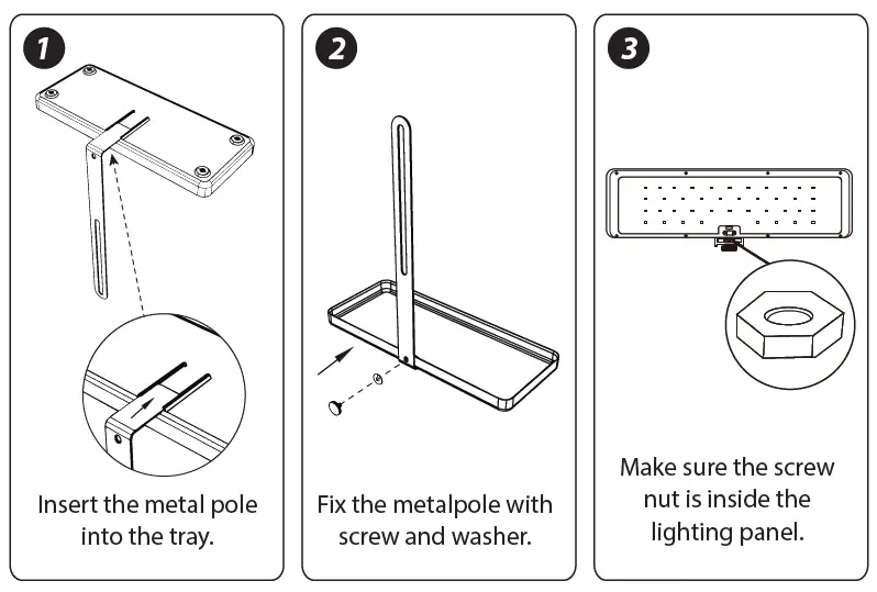PYLE-SLGLF120-Smart-Indoor-Garden-LED-Grow-Light-fig5