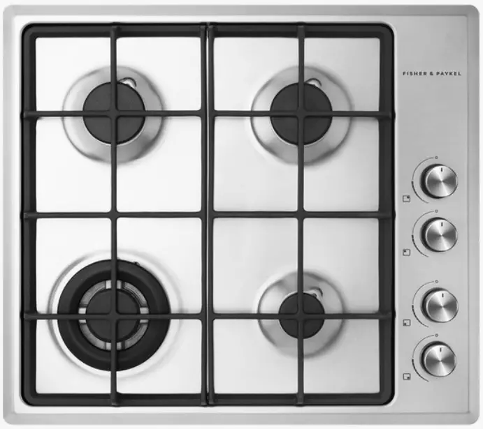 FISHER PAYKEL CG604CNGX2 Gas on Steel Cooktop