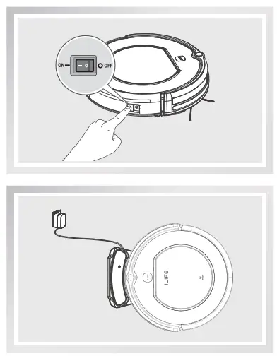 Wake up and charge your robot