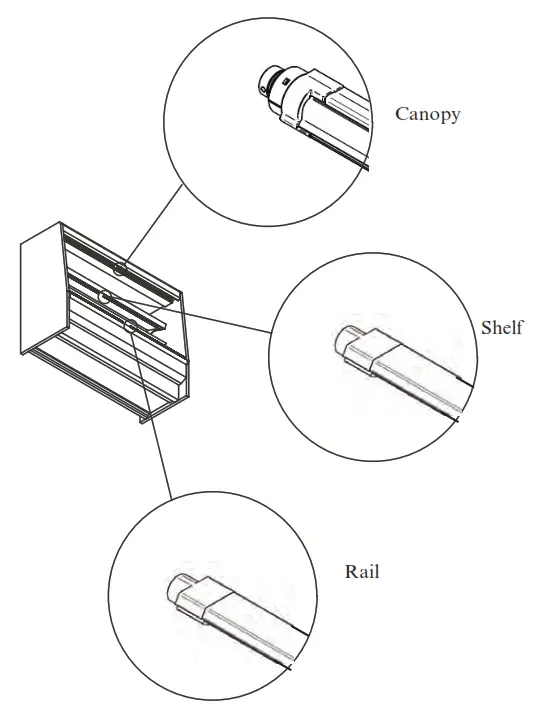 Hussmann 0524791 Ecoshine Ultra LEDs - FIXTURES