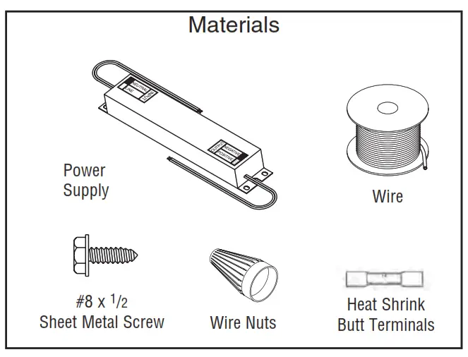 Hussmann 0524791 Ecoshine Ultra LEDs - Materials1