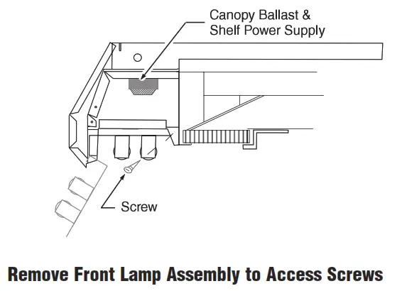 Hussmann 0524791 Ecoshine Ultra LEDs - Screws
